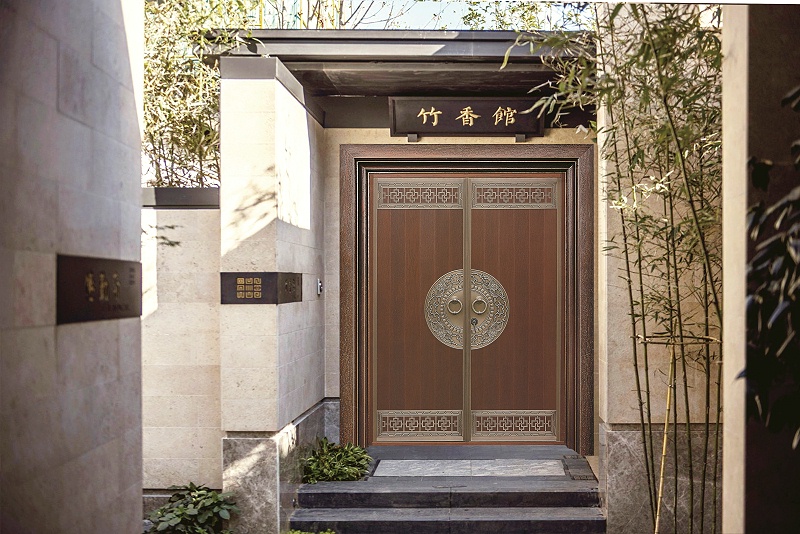 佛山銅門(mén)廠家中式銅門(mén)