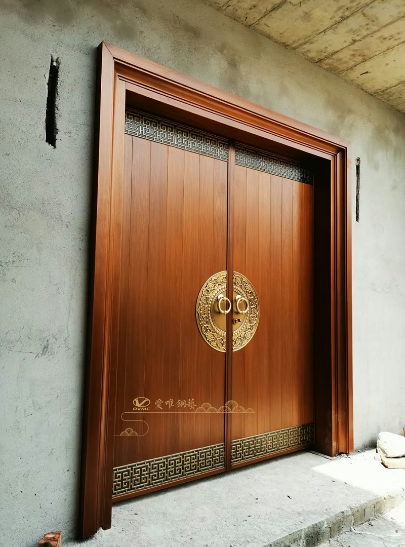 新中式銅門(mén) (2)